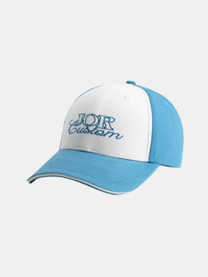 Jorcustom jorcustum cap white-bountyblue