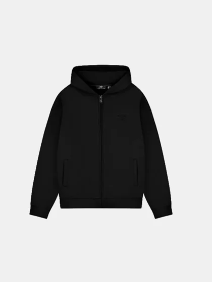 Jorcustom monogram fleece black