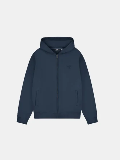 Jorcustom monogram fleece midnight blue
