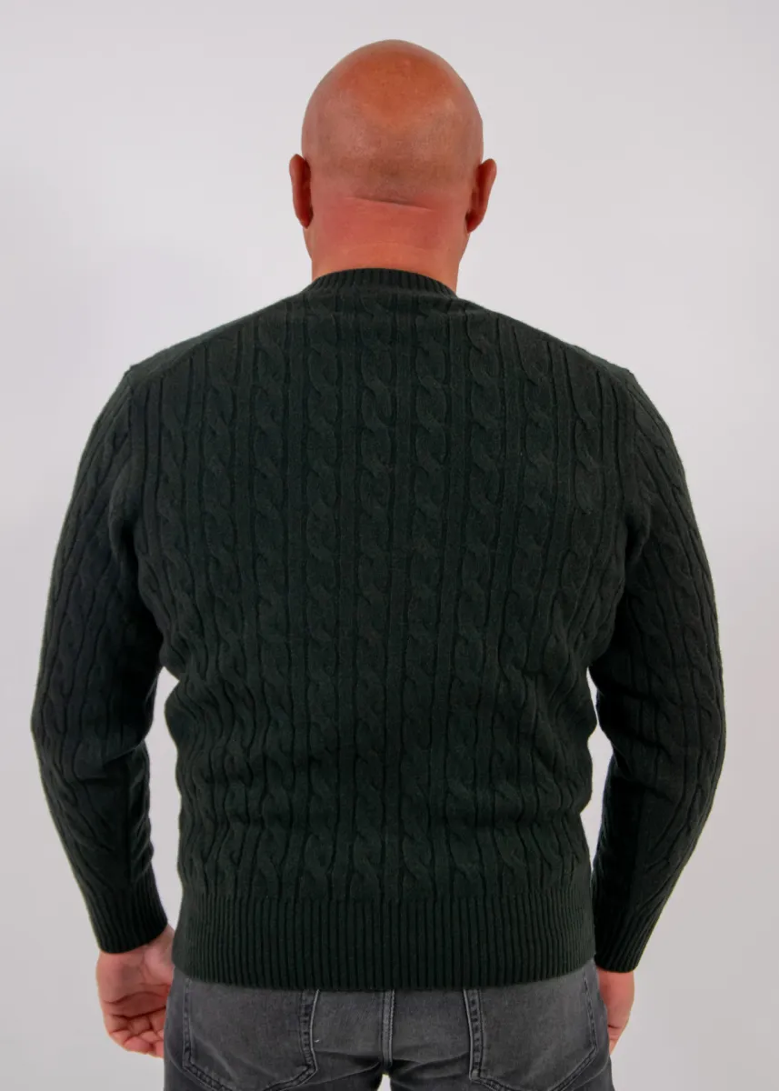 Lacoste Kabel-Sweater 3 Lacoste ah2924 gjp dark varech