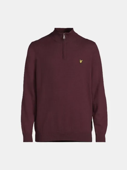 Lyle & Scott kn2112vc z562 burgundy