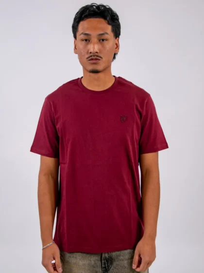 Lyle & Scott ts2255tont w976 fairway burgundy
