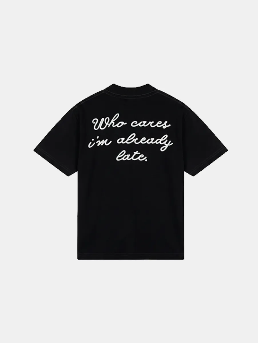 Malelions Already Late T-Shirt 2 Malelions already late t-shirt black