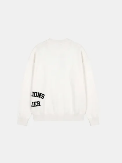 Malelions knitted atelier sweater off-white