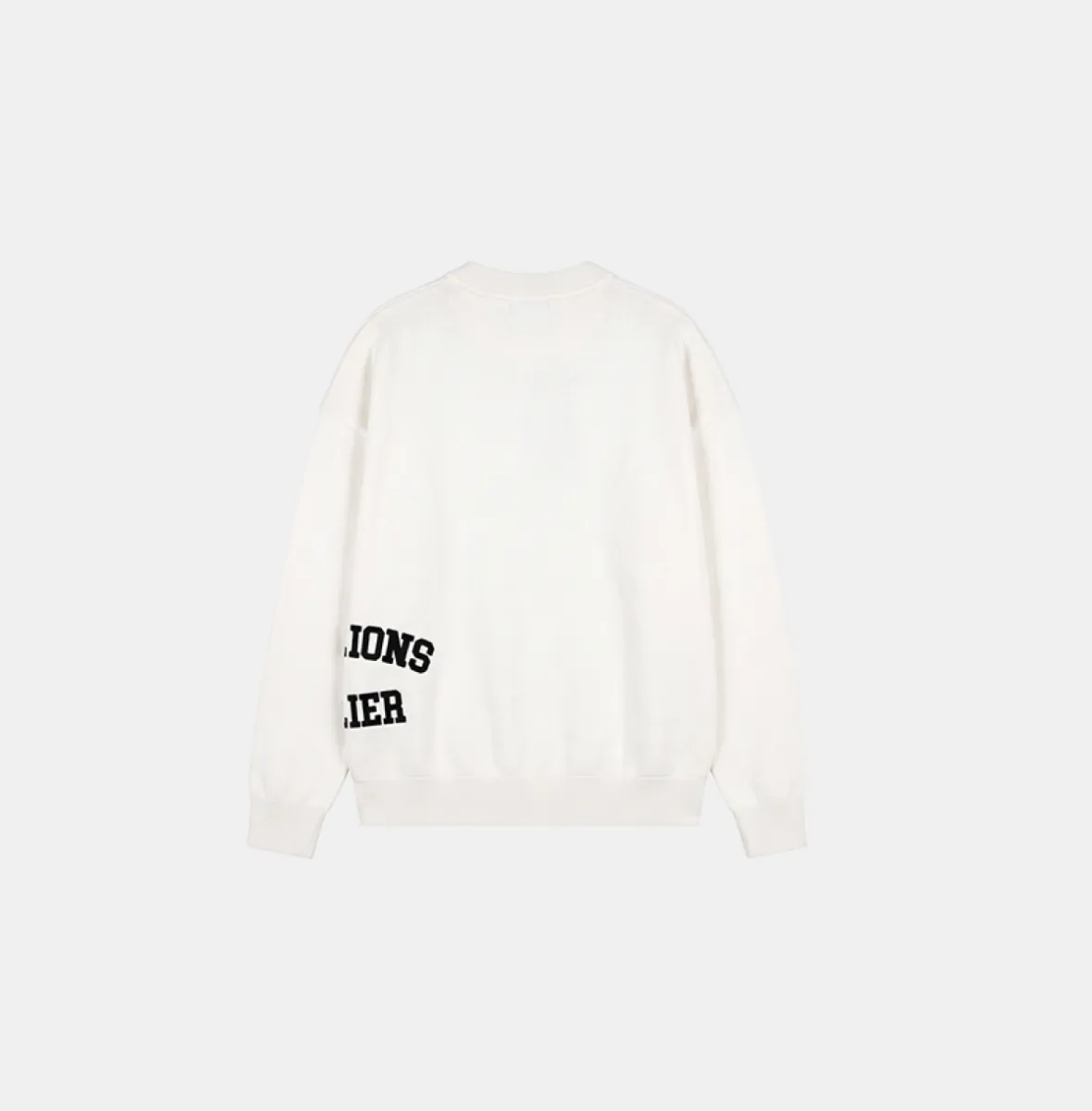Malelions Knitted Atelier Sweater 2 Malelions knitted atelier sweater off-white