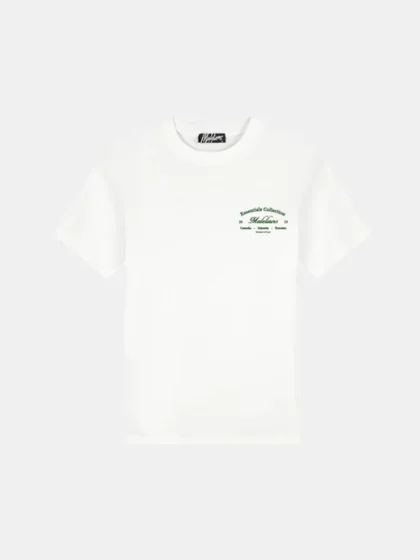 Malelions marina t-shirt white