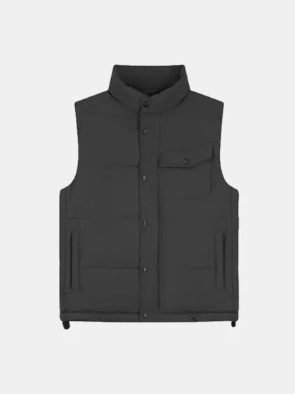 Malelions padded nylon vest antra