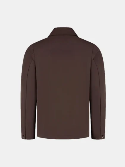 Malelions premium blend overshirt brown