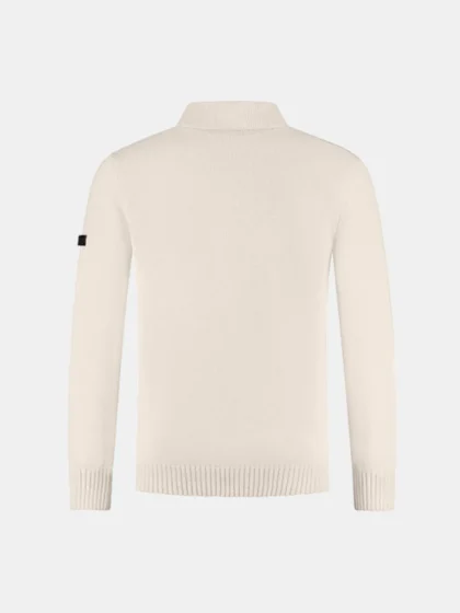 Malelions premium knitted boucle long off-white