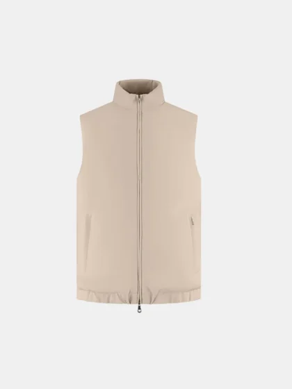 Malelions premium padded clever gilet almond
