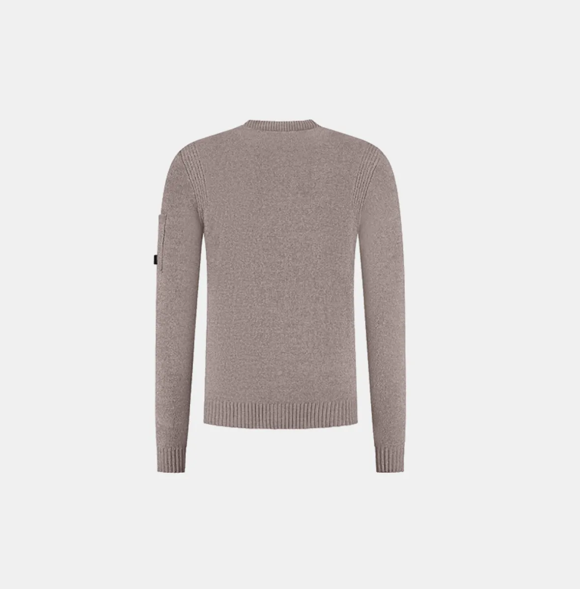 Malelions Premium Soft Knitted Pocket Sweater 2 Malelions premium soft knitted pocket sw ash grey