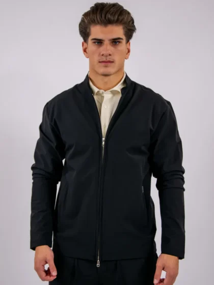 Malelions premium tech jacket black