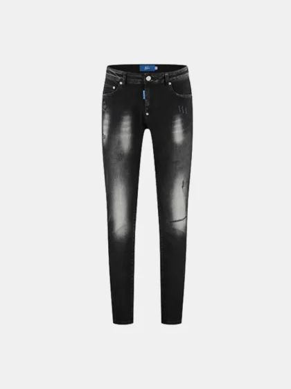 Malelions slim regular denim black