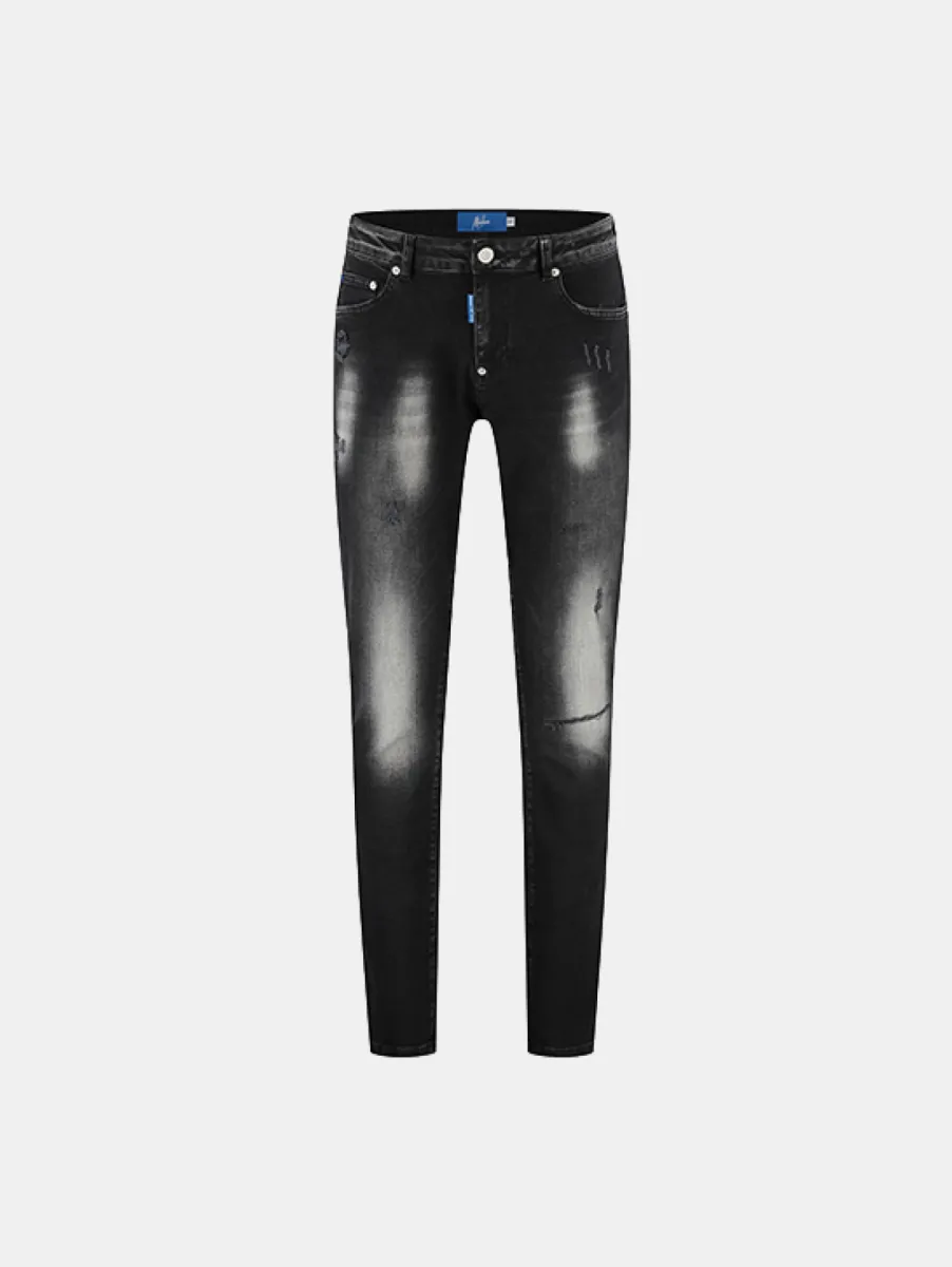 Malelions Slim Regular Denim 1 Malelions slim regular denim black