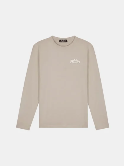 Malelions sport betting longsleeve almond