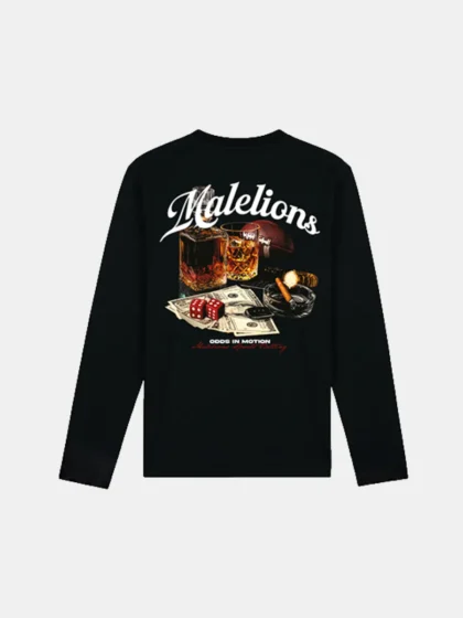 Malelions sport betting longsleeve black
