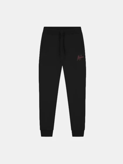 Malelions striped signature sweatpants black