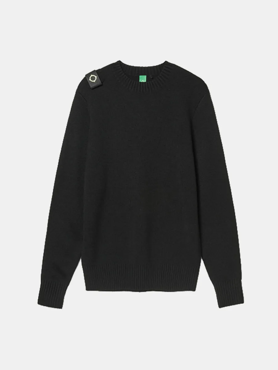 Ma.Strum Oka Crew Sweater 1 Ma.Strum mas5355 m000 jet black