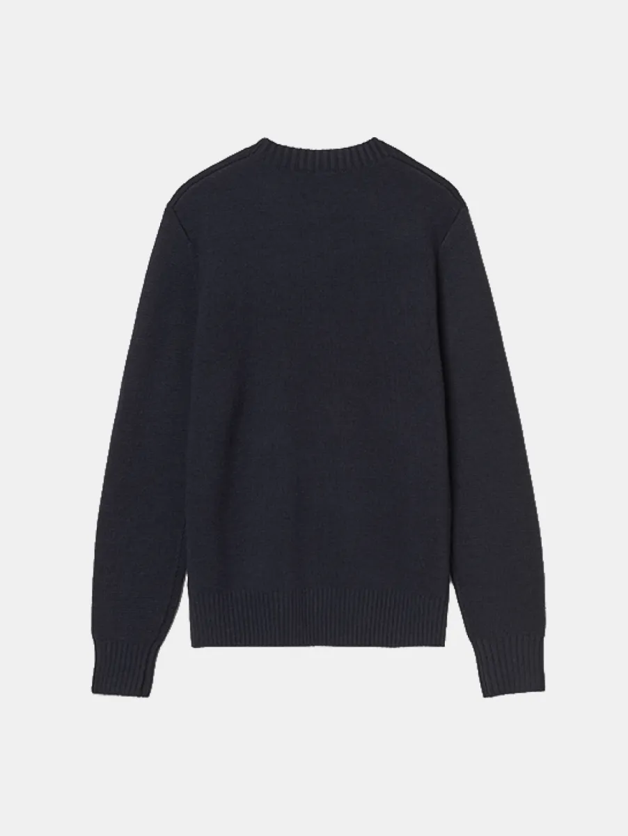 Ma.Strum Oka Crew Sweater 2 Ma.Strum mas5355 m403 dark navy