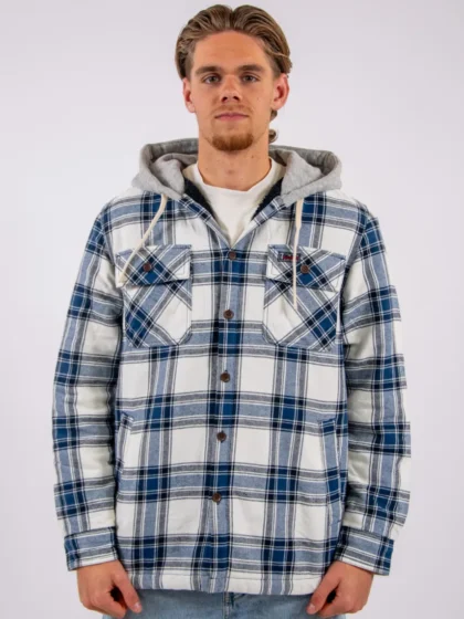 Superdry m4011193a l7y worker check white