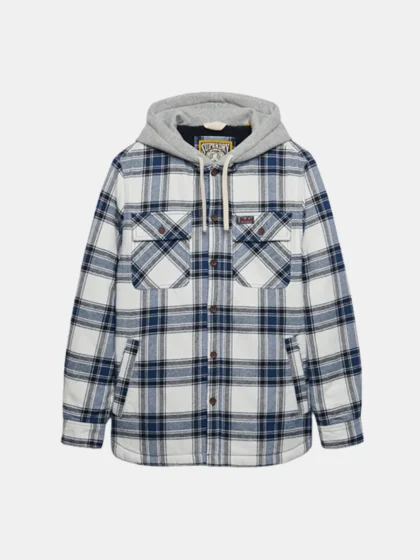 Superdry m4011193a l7y worker check white